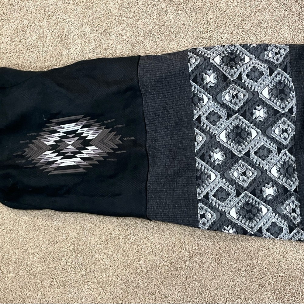 Miss Me Boho Aztec Waterfall‎ Cardigan L - Picture 4 of 6